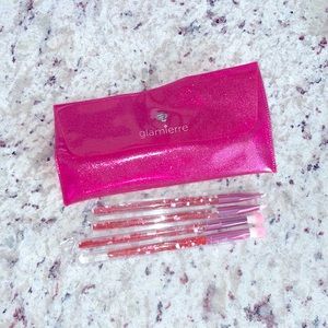 Glamierre - Pink Luxe Glitter Eye Brush Collection